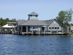 The Thirsty Whale on Lake Minocqua is a popular restaurant and bar
